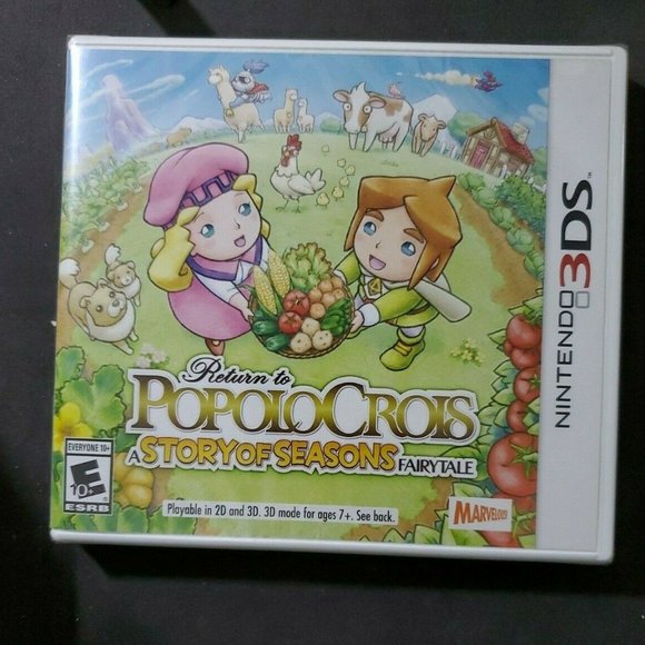 Return to PoPoLoCrois: A Story of Seasons Fairytale (Nintendo 3DS, 2016) NEW - Picture 2 of 16